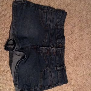 High Waisted Jean Shorts